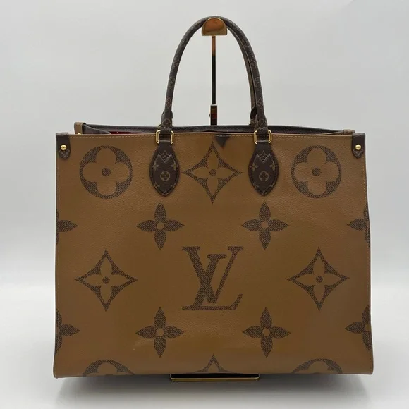 (SOLD) Louis Vuitton Reverse Monogram OntheGo GM Tote (TJ4260) - Picture 2 of 15
